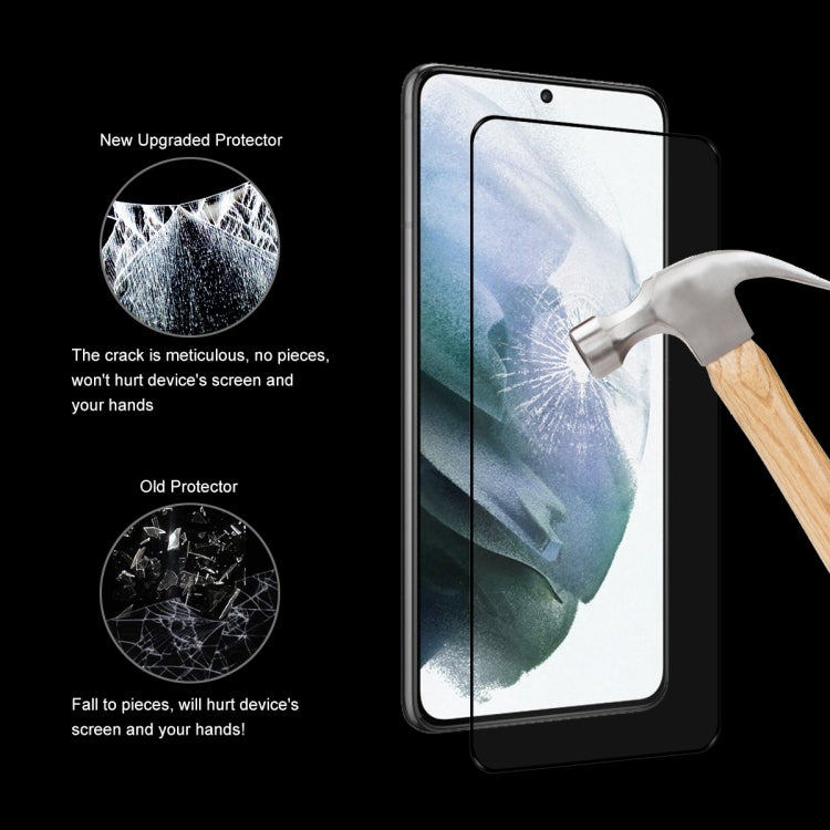 For Samsung Galaxy S23+ 5G 10pcs ENKAY Full Glue 0.2mm Tempered Glass Full Film, Support Fingerprint Unlock - Galaxy S23+ 5G Tempered Glass by ENKAY | Online Shopping UK | buy2fix