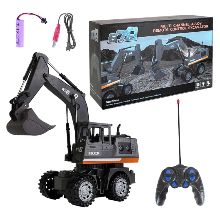 MoFun 8082E 1:20 Metal Excavator Toy Car Remote Control Engineering Vehicle - RC Cars by MoFun | Online Shopping UK | buy2fix