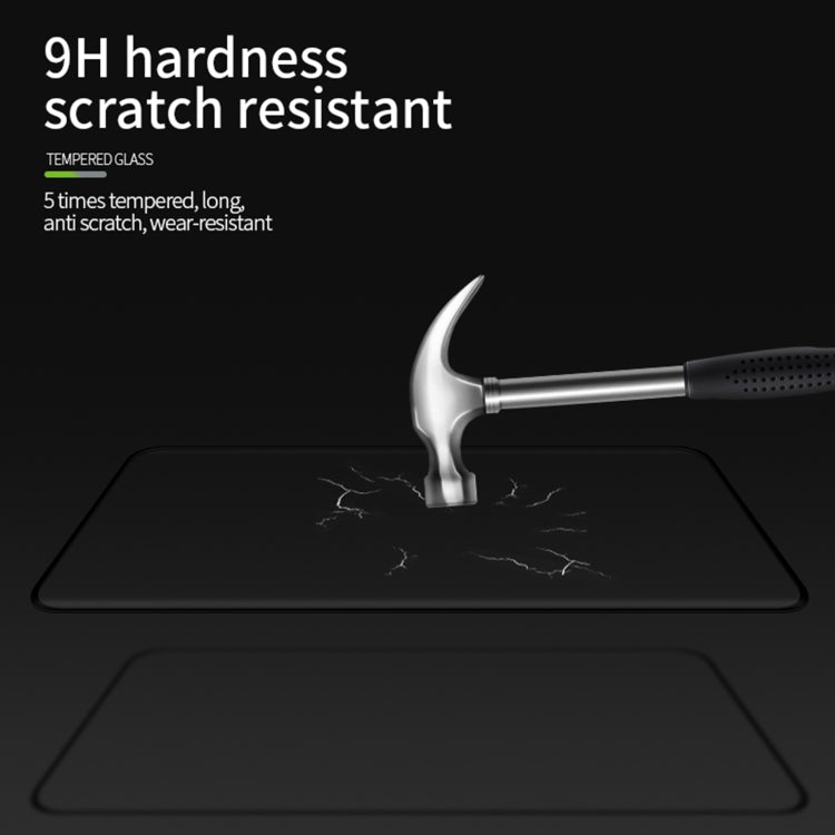 For Honor Magic5 MOFI 9H 3D Explosion Proof Thermal Bending Full Screen Covered With Tempered Glass Film(Black) - Honor Tempered Glass by MOFI | Online Shopping UK | buy2fix