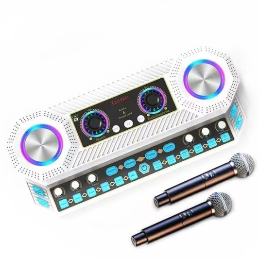 X20 Multifunction Singing Sound Card Audio Machine Square Dance Karaoke Wireless Bluetooth Speaker - Consumer Electronics by buy2fix | Online Shopping UK | buy2fix
