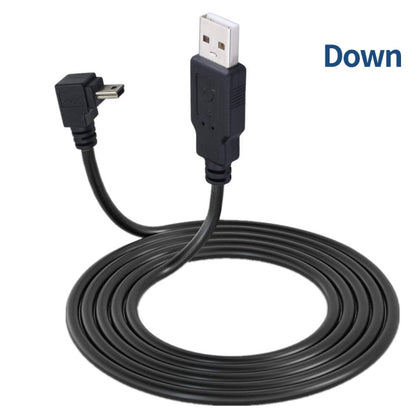 JUNSUNMAY 5 Feet USB A 2.0 to Mini B 5 Pin Charger Cable Cord, Length: 1.5m(Down) - USB Cable by JUNSUNMAY | Online Shopping UK | buy2fix