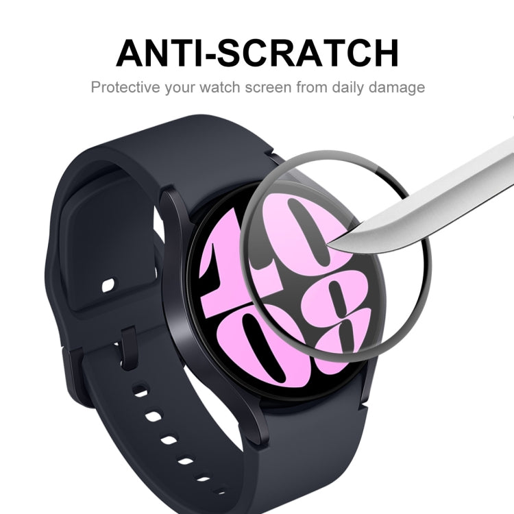 For Samsung Galaxy Watch6 / Watch7 40mm 5pcs ENKAY 3D Full Coverage Soft PC Edge + PMMA HD Screen Protector Film - Screen Protector by ENKAY | Online Shopping UK | buy2fix