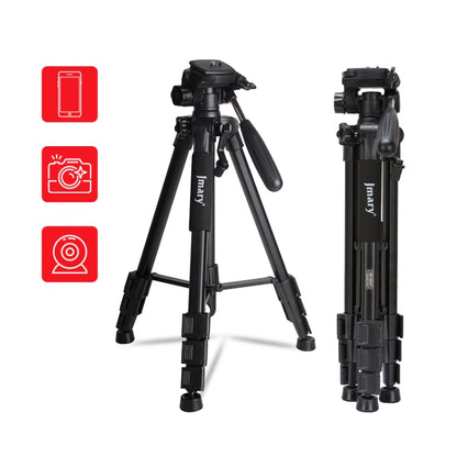 JMARY KP2234 Telescopic Aluminum Alloy SLR Camera Phone Live Streaming  Photography Tripod(Blue) - Tripods by Jmary | Online Shopping UK | buy2fix