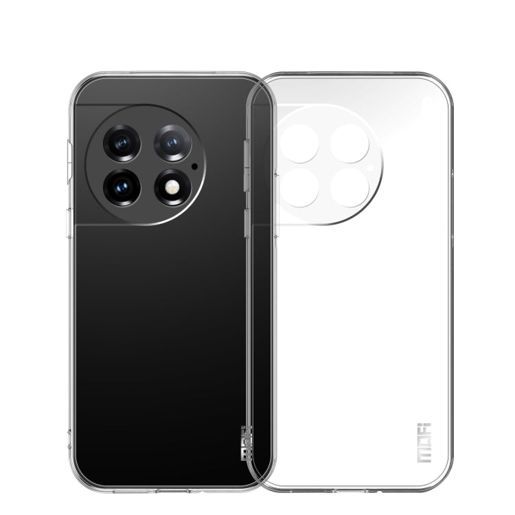 For OnePlus Ace 2 Pro MOFI Ming Series Transparent Ultra-thin TPU Phone Case(Transparent) - OnePlus Cases by MOFI | Online Shopping UK | buy2fix