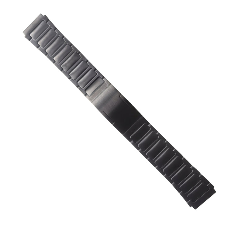 For Xiaomi Haylou RS4 LS12 22mm I-Shaped Titanium Alloy Watch Band(Grey) - Watch Bands by buy2fix | Online Shopping UK | buy2fix