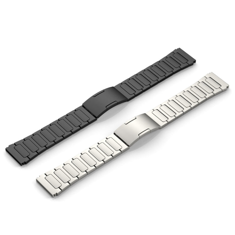 For Xiaomi Watch S2 42mm 22mm I-Shaped Titanium Alloy Watch Band(Grey) - Watch Bands by buy2fix | Online Shopping UK | buy2fix