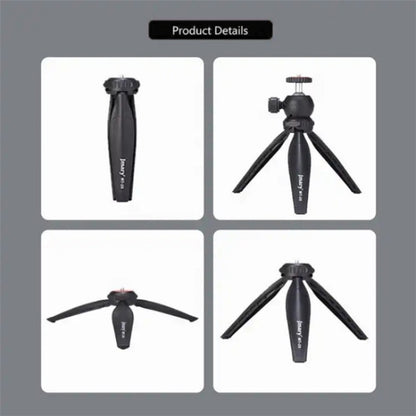 JMARY MT-20 Mini Portable 360 Degree Ball Head Selfie Stick Folding Desktop Tripod Phone Holder - Tripods by Jmary | Online Shopping UK | buy2fix
