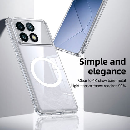 For Xiaomi 14 Ultra MagSafe Armor Clear TPU Hybrid PC Phone Case(Transparent) - 14 Ultra Cases by buy2fix | Online Shopping UK | buy2fix