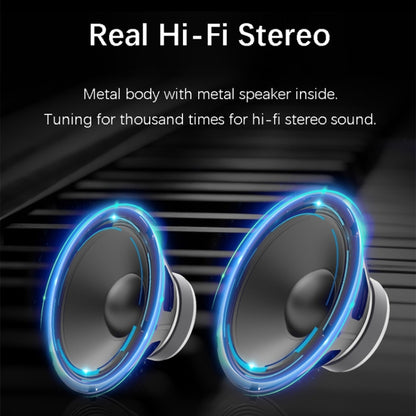 EWA A103 Portable Bluetooth Speaker Wireless Heavy Bass Bomm Box Subwoofer Phone Call Surround Sound Bluetooth Shower Speaker(Blue) - Apple Accessories by EWA | Online Shopping UK | buy2fix