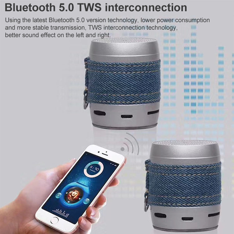 EWA A113 Portable Super Mini Bluetooth Speaker Wireless Bass Subwoofer Boom Box Speakers(Blue) - Mini Speaker by EWA | Online Shopping UK | buy2fix