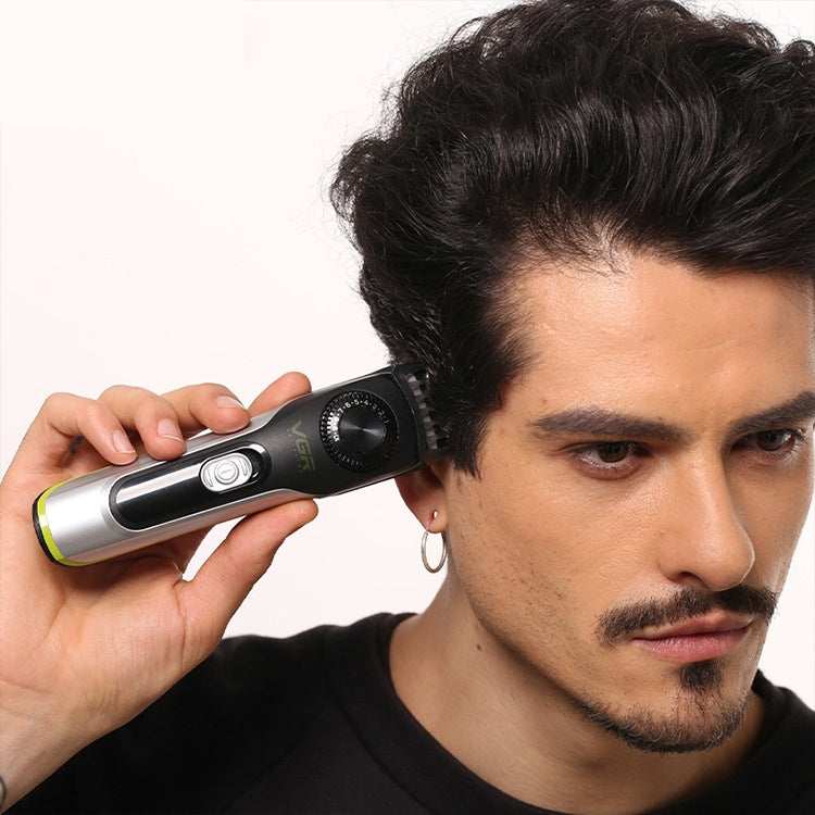 VGR V-028 5W USB Self Trimming Hair Clipper - Hair Trimmer by VGR | Online Shopping UK | buy2fix