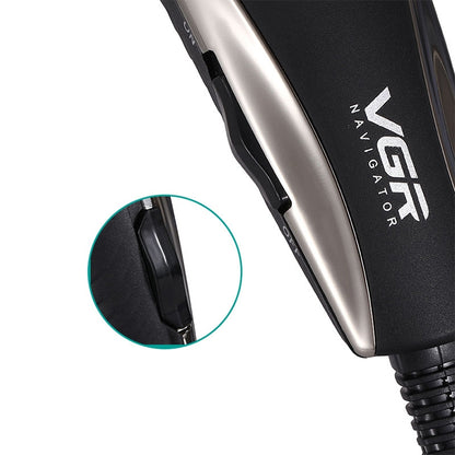 VGR V-033 9W 8 in 1 Electric Hair Clipper with Line, Plug Type: EU Plug - Hair Trimmer by VGR | Online Shopping UK | buy2fix