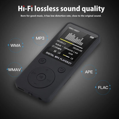 Portable MP4 Lossless Sound Music Player FM Recorder Walkman Player Mini Support Music, Radio, Recording, MP3, TF Card, No Memory(Blue) - Consumer Electronics by buy2fix | Online Shopping UK | buy2fix