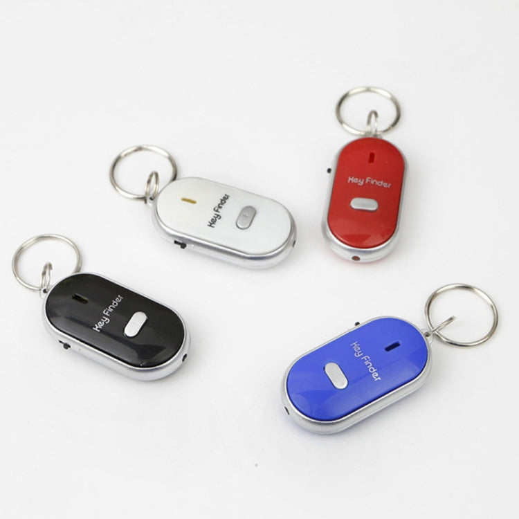 Mini LED Whistle Key Finder Flashing Beeping Remote Lost Keyfinder Locator Keyring for children(red) - Security by buy2fix | Online Shopping UK | buy2fix