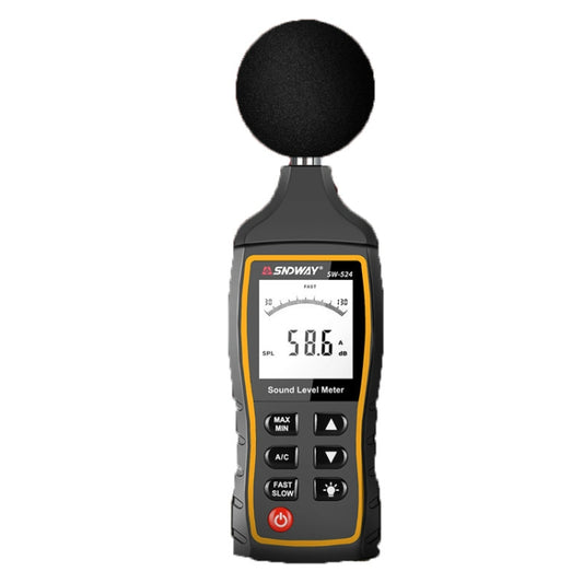 SNDWAY Handheld High Precision Noise Decibel Meter, Model:SW524(Storage+USB Communication) - Consumer Electronics by SNDWAY | Online Shopping UK | buy2fix