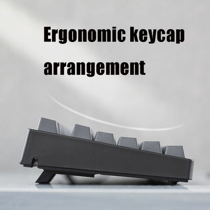 Rapoo V860 Desktop Wired Gaming Mechanical Keyboard, Specifications:61 Keys(Black Shaft) - Wired Keyboard by Rapoo | Online Shopping UK | buy2fix