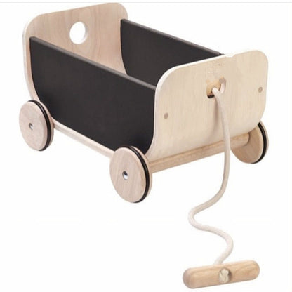 Children Toys Storage Finishing Cart Traction Pull Wooden Cart Baby Grow Up Accompanying Small Car - Others by buy2fix | Online Shopping UK | buy2fix