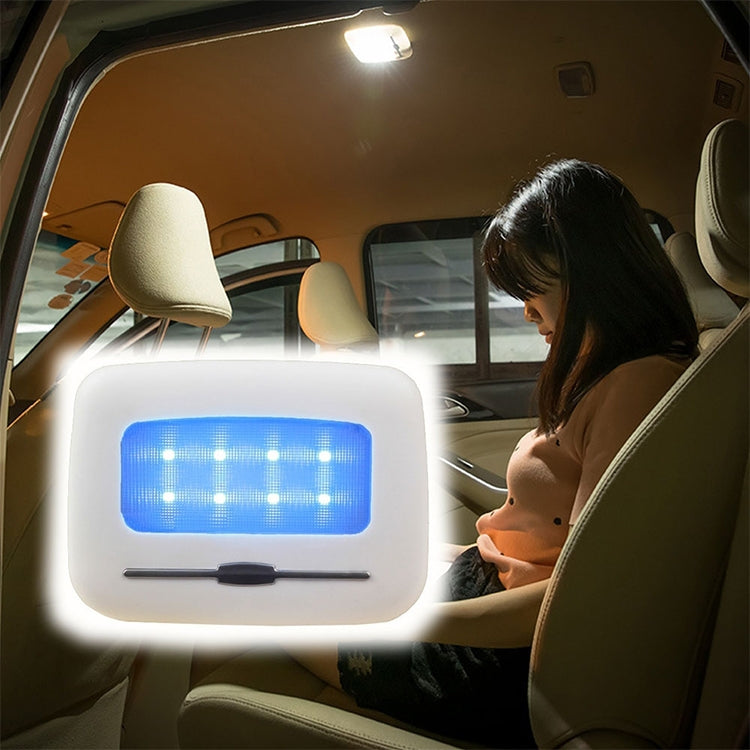 Car Interior Wireless Intelligent Electronic Products Car Reading Lighting Ceiling Lamp LED Night Light, Light Color:Blue Light(White) - Dome Lights by buy2fix | Online Shopping UK | buy2fix