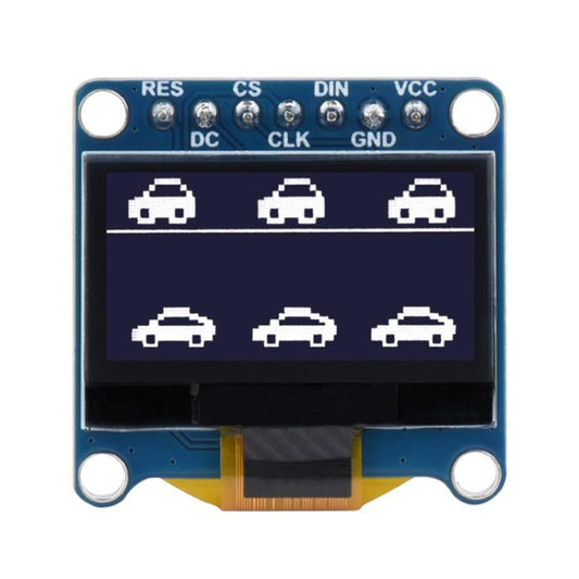 Waveshare 0.96 inch OLED Display Module, 128×64 Resolution, SPI / I2C Communication(D White) - Consumer Electronics by Waveshare | Online Shopping UK | buy2fix