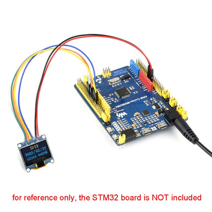 Waveshare 0.96 inch OLED Display Module, 128×64 Resolution, SPI / I2C Communication(D White) - Boards & Shields by Waveshare | Online Shopping UK | buy2fix