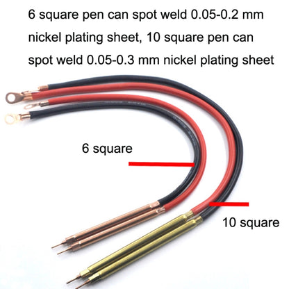 Lead-Acid Battery Version 12V Digital Display DIY Battery Spot Welding Machine Pen Control, Style:6 Square Pen - Home & Garden by buy2fix | Online Shopping UK | buy2fix