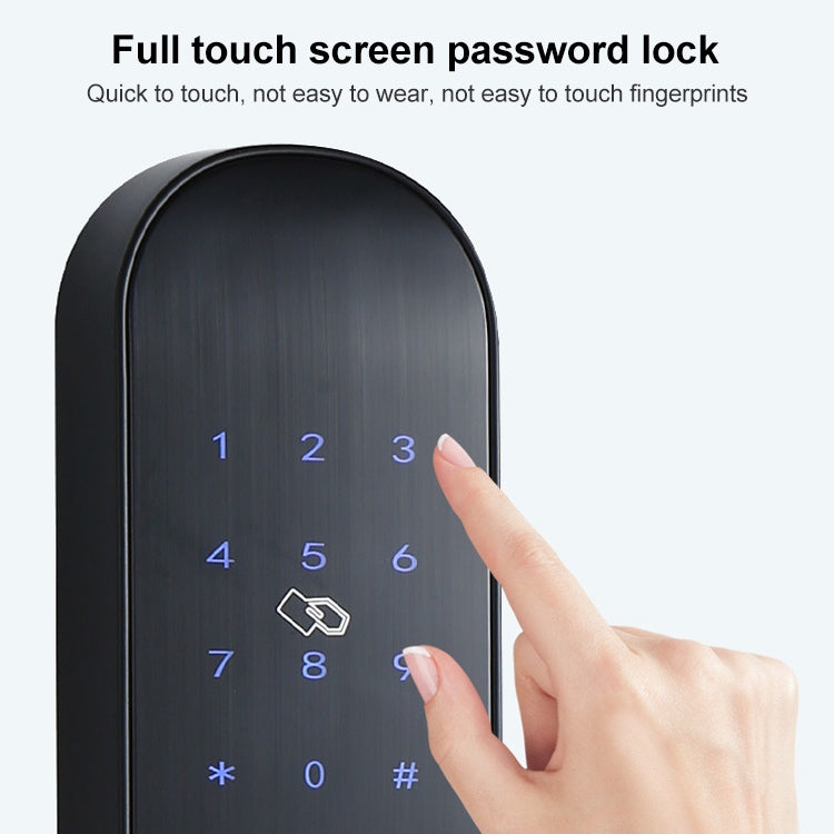 S011M Multi-functional Automatic Fingerprint Lock Hotel Apartment Intelligent Electronic Swipe Password Lock - Security by buy2fix | Online Shopping UK | buy2fix