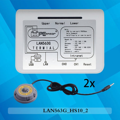 Pcsensor LAN563G-HS10-2 Household Intelligent Network Remote Temperature Monitoring System - Consumer Electronics by buy2fix | Online Shopping UK | buy2fix