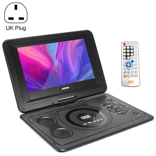 10.1 Inch HD Screen Portable DVD EVD Player TV / FM / USB / Game Function(UK Plug) - Consumer Electronics by buy2fix | Online Shopping UK | buy2fix