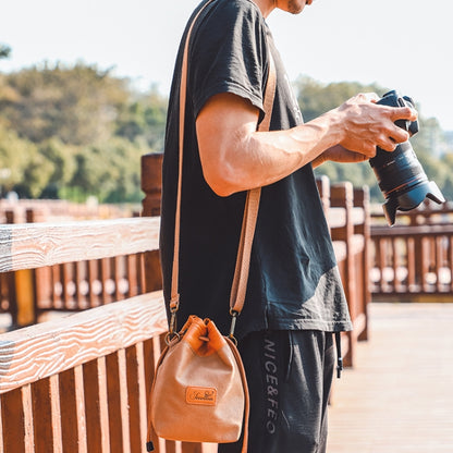 S.C.COTTON Camera Lens Protection Bag Liner Bag Waterproof Camera Storage Bag, Size: M(Blue) - Camera Accessories by S.C.COTTON | Online Shopping UK | buy2fix