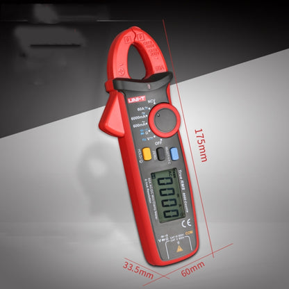 UNI-T UT211B  60A Digital Clamp Meter AC DC Voltage Detector - Digital Multimeter by UNI-T | Online Shopping UK | buy2fix