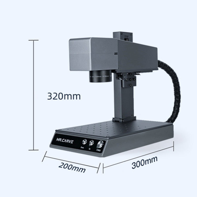 DAJA M1 Pro 10W Metal Nameplate High Precision Characters Laser Carving Machine, Style:Industrial Software(EU Plug) - Consumer Electronics by DAJA | Online Shopping UK | buy2fix