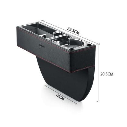 SUSISUN SNH010 Car Seat Gap Storage Box, Style:Positive Drive(Black) - In Car by SUSISUN | Online Shopping UK | buy2fix