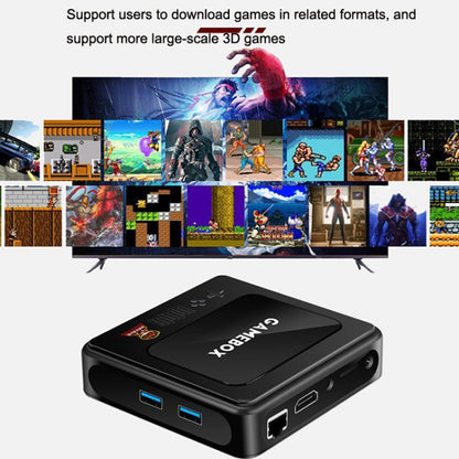 GD10 32G Built-In 10000+ Games Dual System Set-Top Box 3D Home 4K HD  TV Game Console Box EU Plug(Black) - Pocket Console by buy2fix | Online Shopping UK | buy2fix