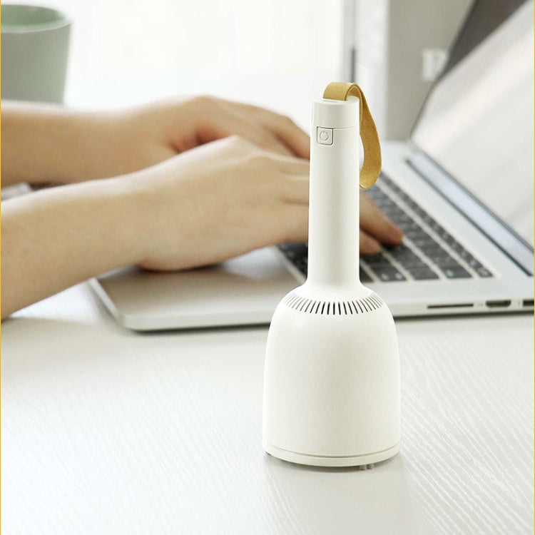 Mini Portable Desktop Vacuum Cleaner Household Cleaning Machine Computer Keyboard Dust Remover(White) - Mini Vacuum Cleaner by buy2fix | Online Shopping UK | buy2fix