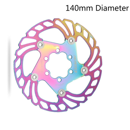 IIIPRO Floating Disc Road Mountain Bike Six Nail Disc Brake Disc, Size:140mm(Colorful) - Others by IIIPRO | Online Shopping UK | buy2fix