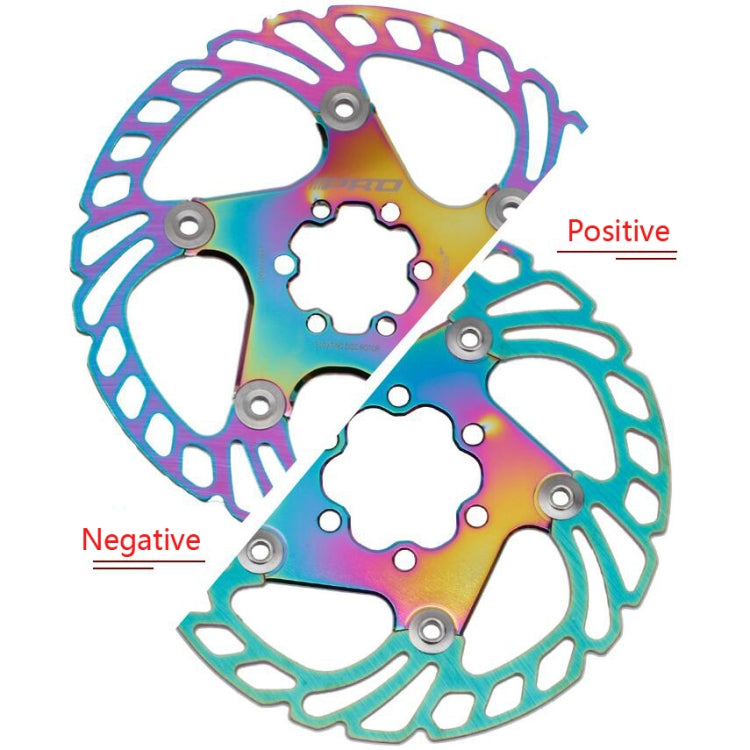 IIIPRO Floating Disc Road Mountain Bike Six Nail Disc Brake Disc, Size:180mm(Colorful) - Others by IIIPRO | Online Shopping UK | buy2fix