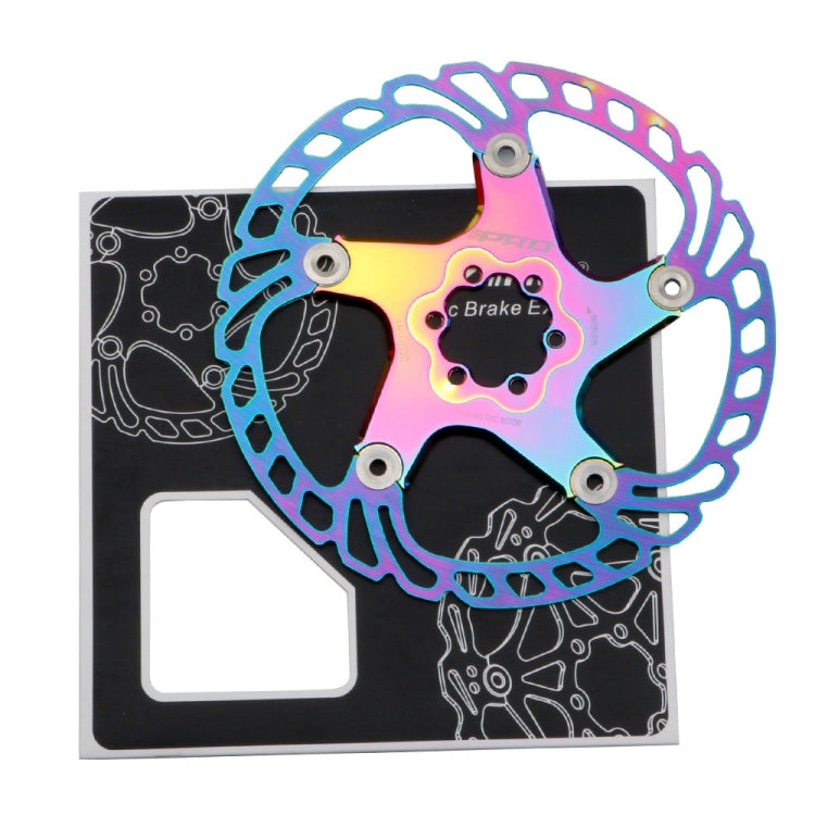 IIIPRO Floating Disc Road Mountain Bike Six Nail Disc Brake Disc, Size:180mm(Colorful) - Outdoor & Sports by IIIPRO | Online Shopping UK | buy2fix