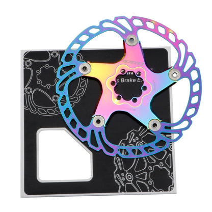 IIIPRO Floating Disc Road Mountain Bike Six Nail Disc Brake Disc, Size:180mm(Colorful) - Others by IIIPRO | Online Shopping UK | buy2fix