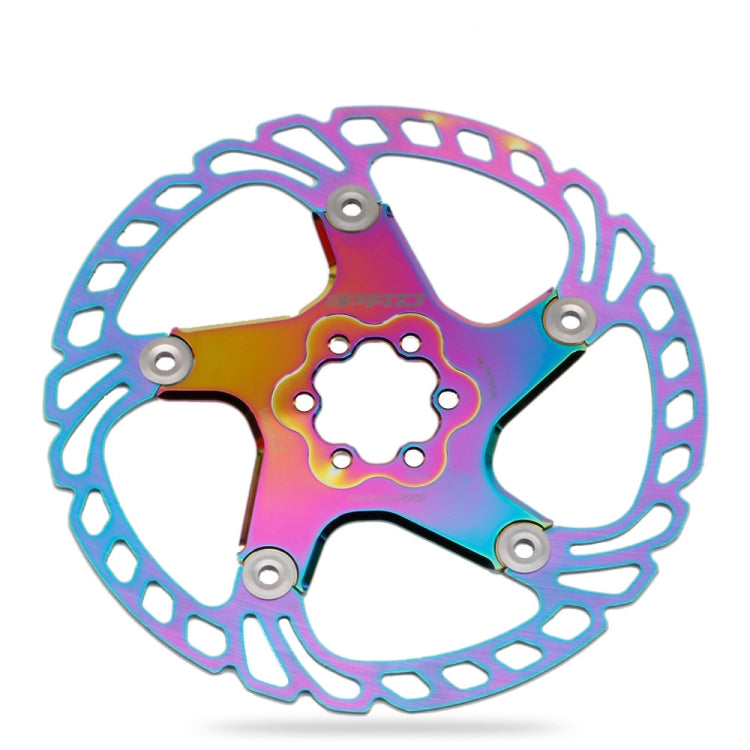 IIIPRO Floating Disc Road Mountain Bike Six Nail Disc Brake Disc, Size:203mm(Colorful) - Others by IIIPRO | Online Shopping UK | buy2fix