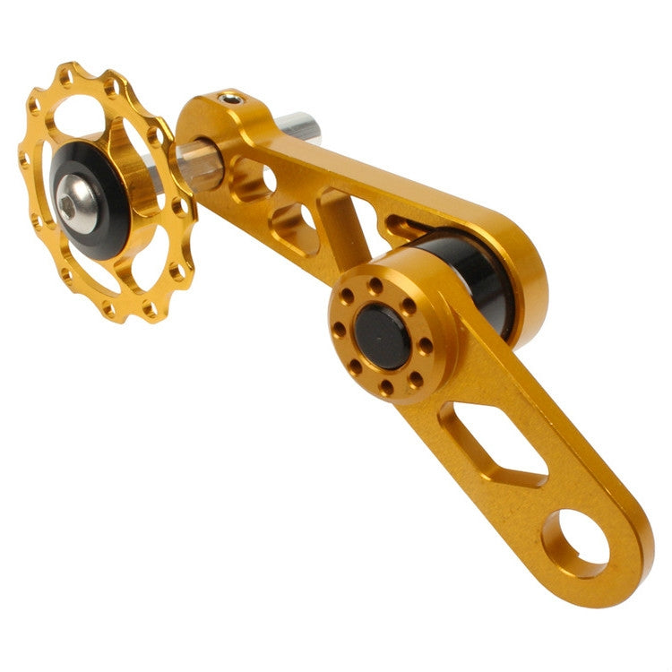 Litepro Folding Bike Guide Wheel LP Oval Chainring Chain Zipper Rear Derailleur Chain(Gold) - Outdoor & Sports by Litepro | Online Shopping UK | buy2fix