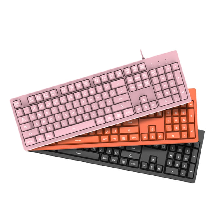 Ajazz DKS100 104 Keys Office Luminous Game Tea Axis Mechanical Keyboard, Cable Length: 1.5m(Black) - Wired Keyboard by Ajazz | Online Shopping UK | buy2fix
