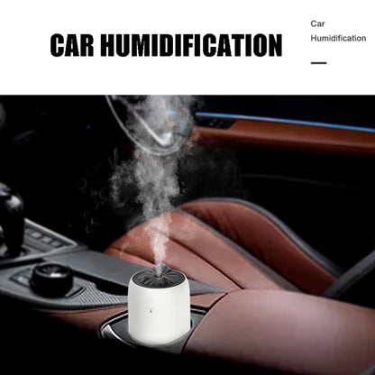 Car Portable Humidifier Household Night Light USB Spray Instrument Disinfection Aroma Diffuser(Pink) - In Car by buy2fix | Online Shopping UK | buy2fix