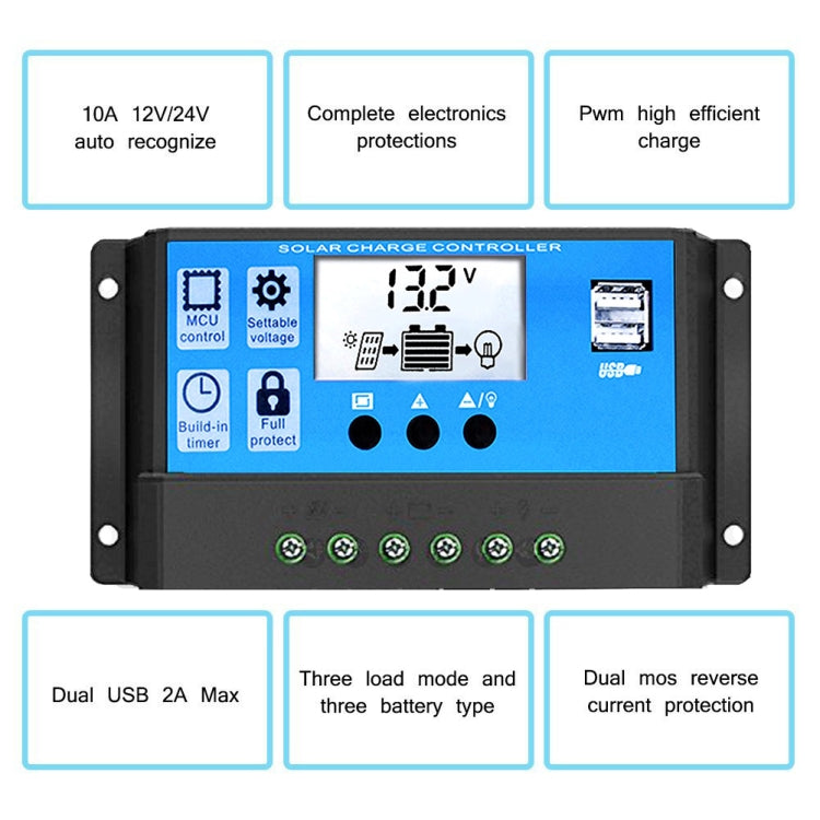 Street Lamp Smart Lighting Charging Solar Controller, Model: RBL-40A - Consumer Electronics by buy2fix | Online Shopping UK | buy2fix