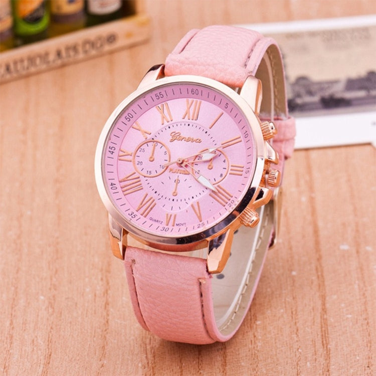 Women and Men Fashion Quartz Watches Leather Sports Casual Watch - Leather Strap Watches by buy2fix | Online Shopping UK | buy2fix