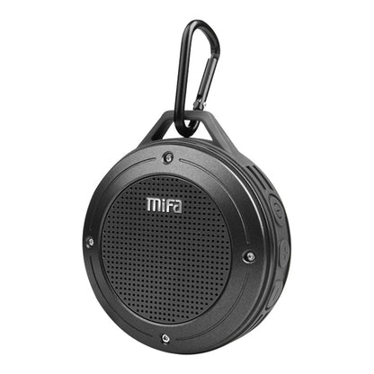 mifa IXP6 Waterproof Mini Portable Bass Wireless Bluetooth Speaker Built-in Mic(Silver grey) - Mini Speaker by buy2fix | Online Shopping UK | buy2fix