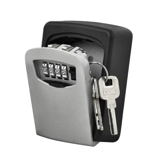 Wall-mounted Key Lock Box Household Pssword Safe Box - Security by buy2fix | Online Shopping UK | buy2fix