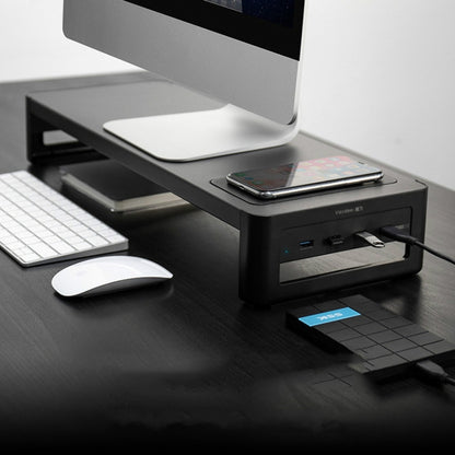 Vaydeer Computer Monitor Increased Desktop Screen Desktop Storage Base, Specification: Simple Configuration - Laptop Stand by Vaydeer | Online Shopping UK | buy2fix