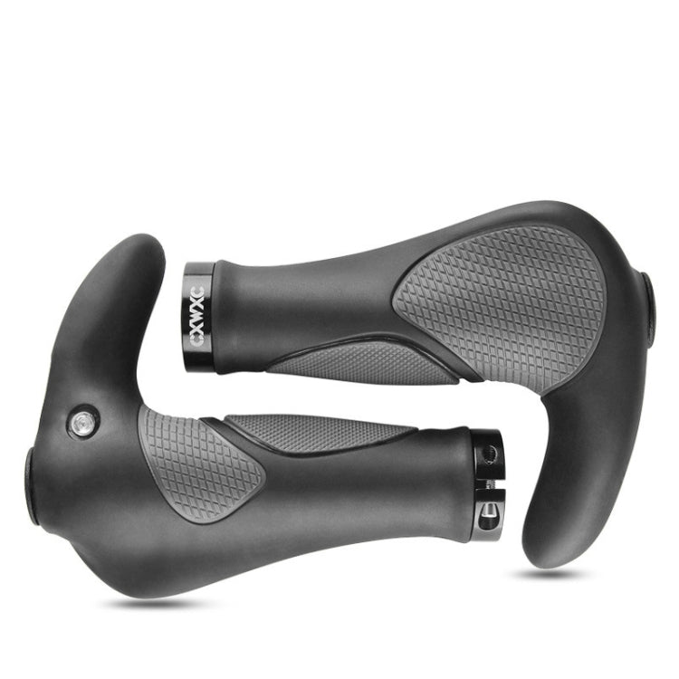 1 Pair CXWXC Bicycle Handlebar Cover Mountain Bike Bullhorn Rubber Handlebar Cover Riding Accessories, Style:HL-G232 - Bicycle Grips by CXWXC | Online Shopping UK | buy2fix