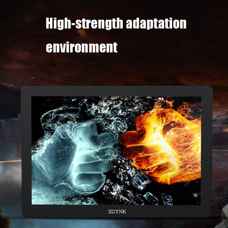 ZGYNK KQ101 HD Embedded Display Industrial Screen, Size: 10 inch, Style:Embedded - LCD Monitors by ZGYNK | Online Shopping UK | buy2fix