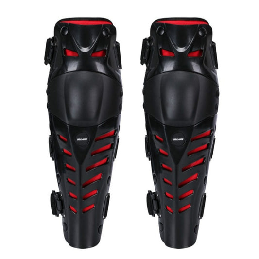 SULAITE Motocross Outdoor Sports Protective Gear Riding Windproof And Anti-Fall Activity Leggings Protector(Black Red) - Protective Gear by SULAITE | Online Shopping UK | buy2fix